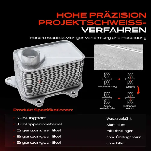 Ölkühler, Motoröl Frankberg 5481FB0016708 Bild Ölkühler, Motoröl Frankberg 5481FB0016708