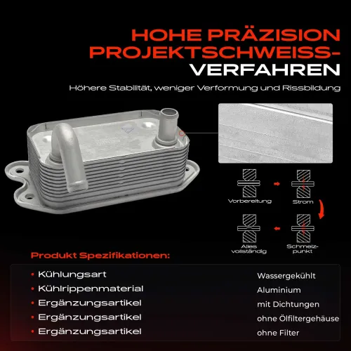 Ölkühler, Motoröl Frankberg 5481FB0016724 Bild Ölkühler, Motoröl Frankberg 5481FB0016724