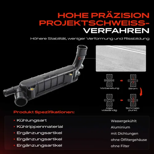 Ölkühler, Motoröl Frankberg 5481FB0016735 Bild Ölkühler, Motoröl Frankberg 5481FB0016735