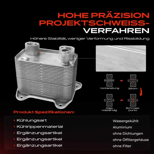 Ölkühler, Motoröl Frankberg 5481FB0016762 Bild Ölkühler, Motoröl Frankberg 5481FB0016762
