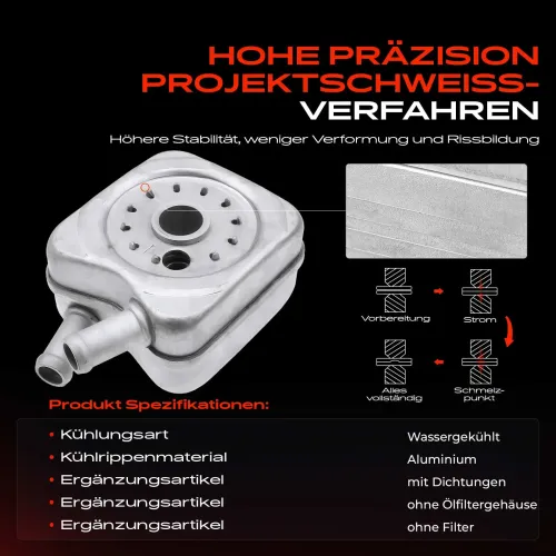 Ölkühler, Motoröl Frankberg 5481FB0016772 Bild Ölkühler, Motoröl Frankberg 5481FB0016772