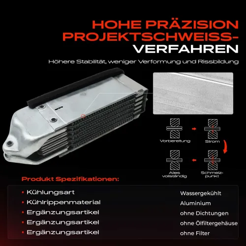 Ölkühler, Motoröl Frankberg 5481FB0016773 Bild Ölkühler, Motoröl Frankberg 5481FB0016773