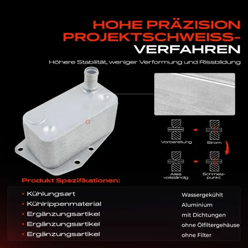 Ölkühler, Motoröl Frankberg 5481FB0016776 Bild Ölkühler, Motoröl Frankberg 5481FB0016776