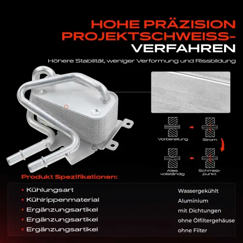 Ölkühler, Motoröl Frankberg 5481FB0016781 Bild Ölkühler, Motoröl Frankberg 5481FB0016781