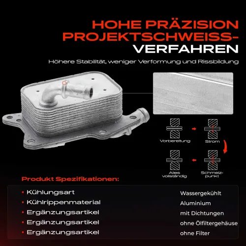 Ölkühler, Motoröl Frankberg 5481FB0016794 Bild Ölkühler, Motoröl Frankberg 5481FB0016794