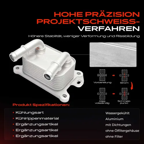 Ölkühler, Motoröl Frankberg 5481FB0016808 Bild Ölkühler, Motoröl Frankberg 5481FB0016808
