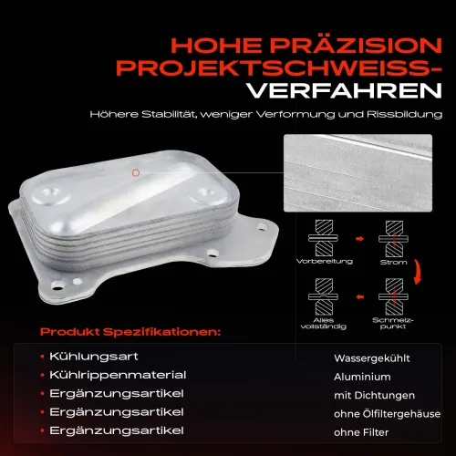 Ölkühler, Motoröl Frankberg 5481FB0016836 Bild Ölkühler, Motoröl Frankberg 5481FB0016836