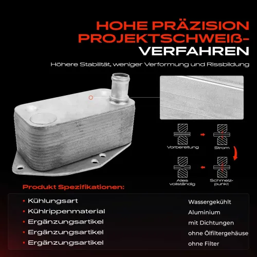 Ölkühler, Motoröl Frankberg 5481FB0016859 Bild Ölkühler, Motoröl Frankberg 5481FB0016859
