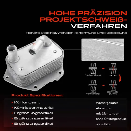 Ölkühler, Motoröl Frankberg 5481FB0016862 Bild Ölkühler, Motoröl Frankberg 5481FB0016862