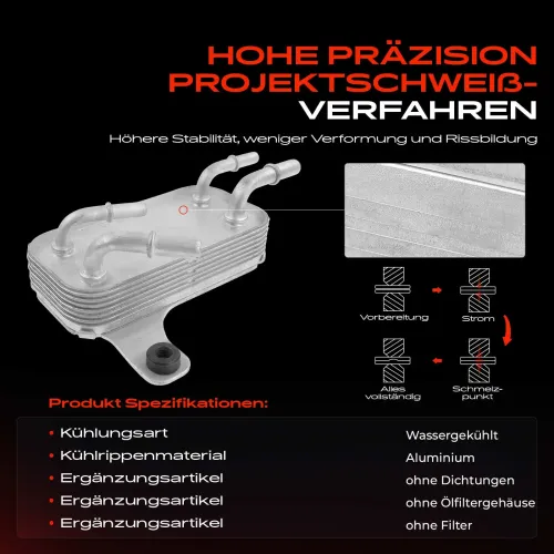 Ölkühler, Motoröl Frankberg 5481FB0016870 Bild Ölkühler, Motoröl Frankberg 5481FB0016870