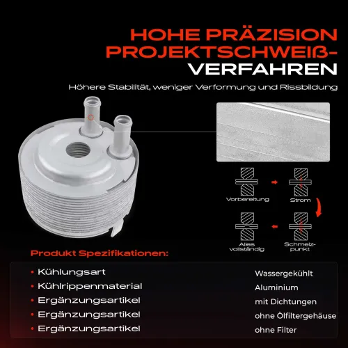 Ölkühler, Motoröl Frankberg 5481FB0016873 Bild Ölkühler, Motoröl Frankberg 5481FB0016873