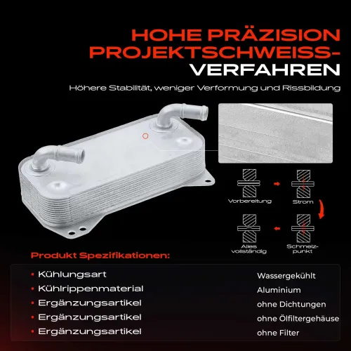 Ölkühler, Motoröl Frankberg 5481FB0016893 Bild Ölkühler, Motoröl Frankberg 5481FB0016893