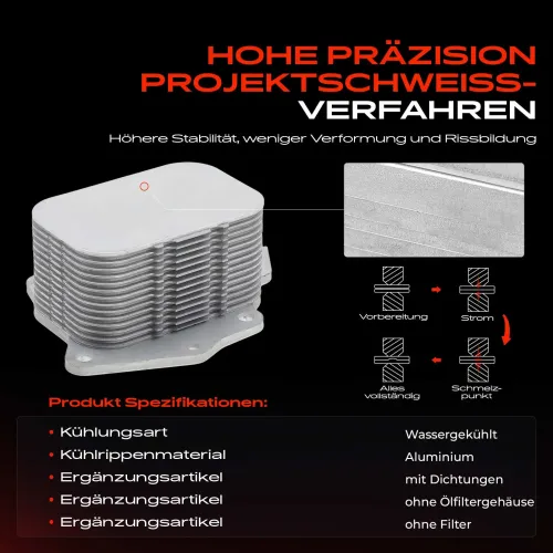 Ölkühler, Motoröl Frankberg 5481FB0016895 Bild Ölkühler, Motoröl Frankberg 5481FB0016895