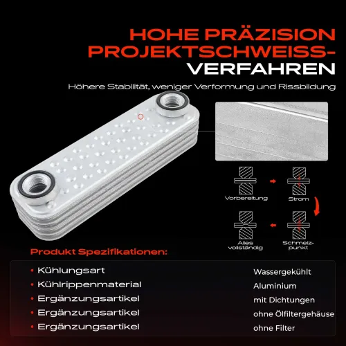 Ölkühler, Motoröl Frankberg 5481FB0016902 Bild Ölkühler, Motoröl Frankberg 5481FB0016902