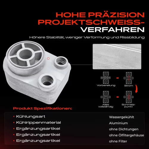 Ölkühler, Motoröl Frankberg 5481FB0016906 Bild Ölkühler, Motoröl Frankberg 5481FB0016906