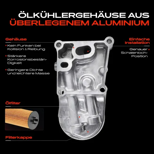 Ölkühler, Motoröl Frankberg 5481FB0016955 Bild Ölkühler, Motoröl Frankberg 5481FB0016955