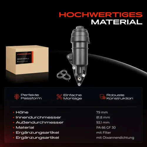 Deckel, Ölfiltergehäuse Frankberg 5481FB0016974 Bild Deckel, Ölfiltergehäuse Frankberg 5481FB0016974