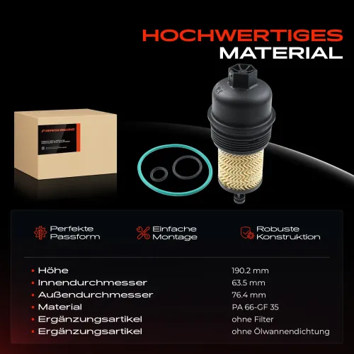 Deckel, Ölfiltergehäuse Frankberg 5481FB0016975 Bild Deckel, Ölfiltergehäuse Frankberg 5481FB0016975