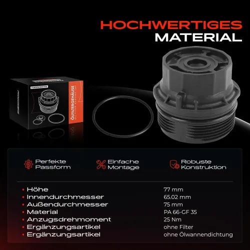 Deckel, Ölfiltergehäuse Frankberg 5481FB0016976 Bild Deckel, Ölfiltergehäuse Frankberg 5481FB0016976