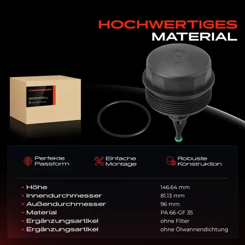 Deckel, Ölfiltergehäuse Frankberg 5481FB0016979 Bild Deckel, Ölfiltergehäuse Frankberg 5481FB0016979