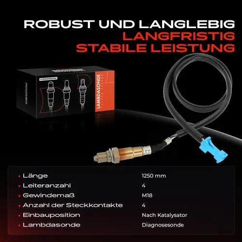 Lambdasonde nach Katalysator Frankberg 5481FB0017326 Bild Lambdasonde nach Katalysator Frankberg 5481FB0017326