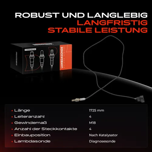 Lambdasonde nach Katalysator Frankberg 5481FB0017385 Bild Lambdasonde nach Katalysator Frankberg 5481FB0017385