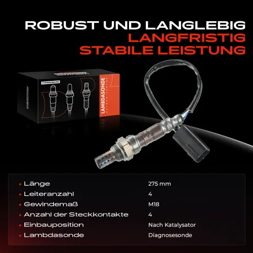 Lambdasonde nach Katalysator Frankberg 5481FB0017478 Bild Lambdasonde nach Katalysator Frankberg 5481FB0017478