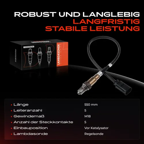 Lambdasonde vor Katalysator Frankberg 5481FB0017529 Bild Lambdasonde vor Katalysator Frankberg 5481FB0017529