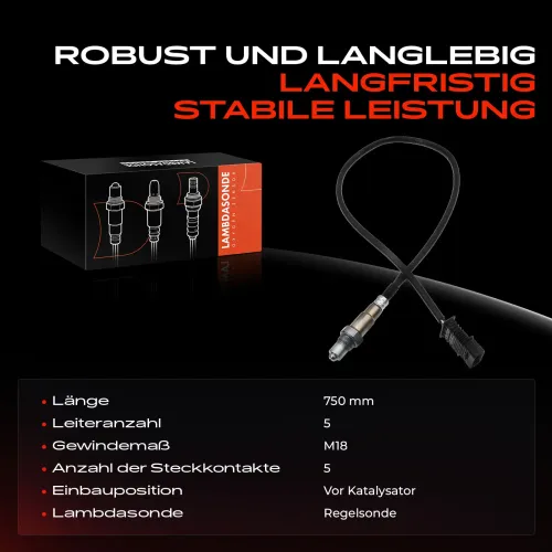 Lambdasonde vor Katalysator Frankberg 5481FB0017596 Bild Lambdasonde vor Katalysator Frankberg 5481FB0017596