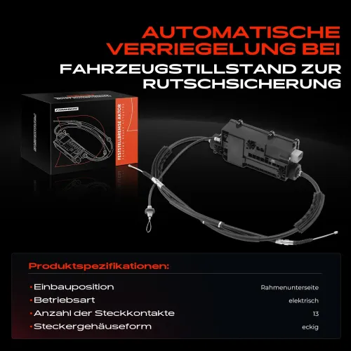 Stellelement, Feststellbremse Bremssattel Rahmenunterseite Frankberg 5481FB0017604 Bild Stellelement, Feststellbremse Bremssattel Rahmenunterseite Frankberg 5481FB0017604