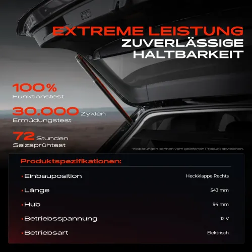 Gasfeder, Koffer-/Laderaum Frankberg 5481FB0017677 Bild Gasfeder, Koffer-/Laderaum Frankberg 5481FB0017677
