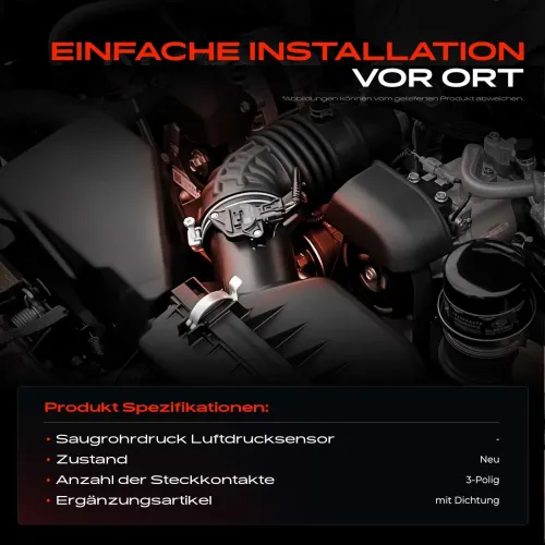 Sensor, Saugrohrdruck Frankberg 5481FB0017784 Bild Sensor, Saugrohrdruck Frankberg 5481FB0017784