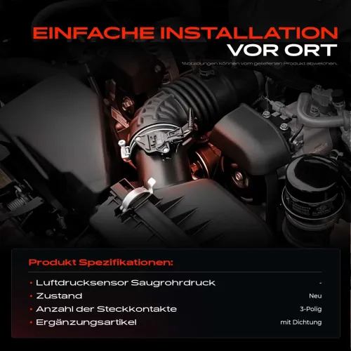 Sensor, Saugrohrdruck Frankberg 5481FB0017785 Bild Sensor, Saugrohrdruck Frankberg 5481FB0017785