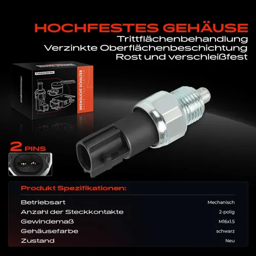 Schalter, Rückfahrleuchte Frankberg 5481FB0017838 Bild Schalter, Rückfahrleuchte Frankberg 5481FB0017838