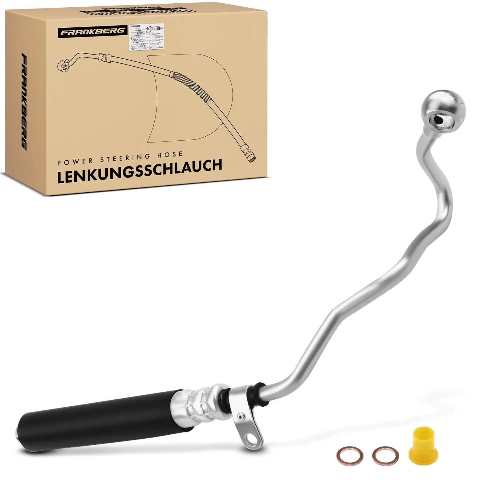 Hydraulikschlauch, Lenkung von Hydraulikpumpe nach Lenkgetriebe Frankberg 5481FB0018031