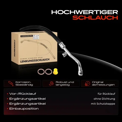 Hydraulikschlauch, Lenkung Frankberg 5481FB0018073 Bild Hydraulikschlauch, Lenkung Frankberg 5481FB0018073