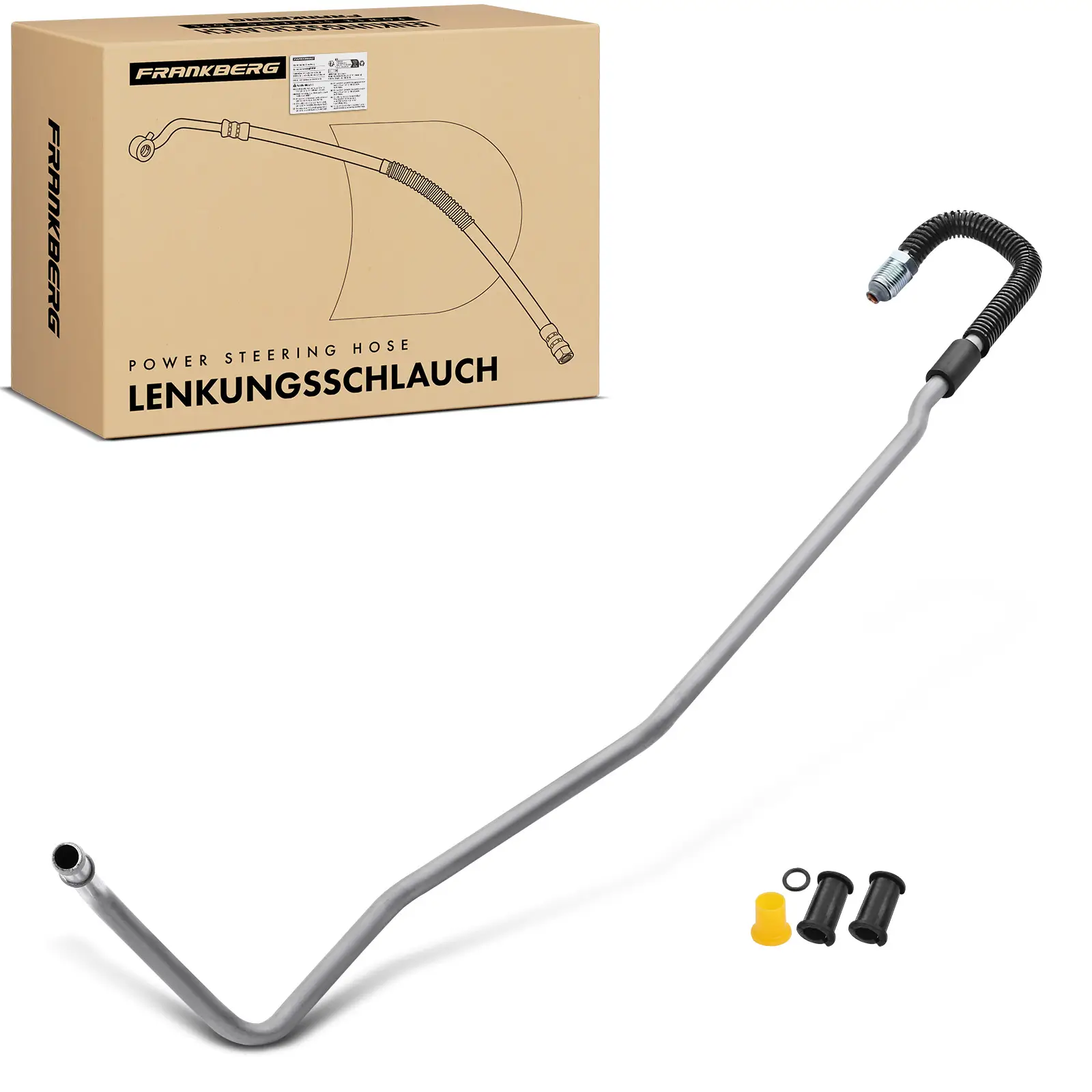 Hydraulikschlauch, Lenkung von Lenkgetriebe nach Ausgleichsbehälter Frankberg 5481FB0018090