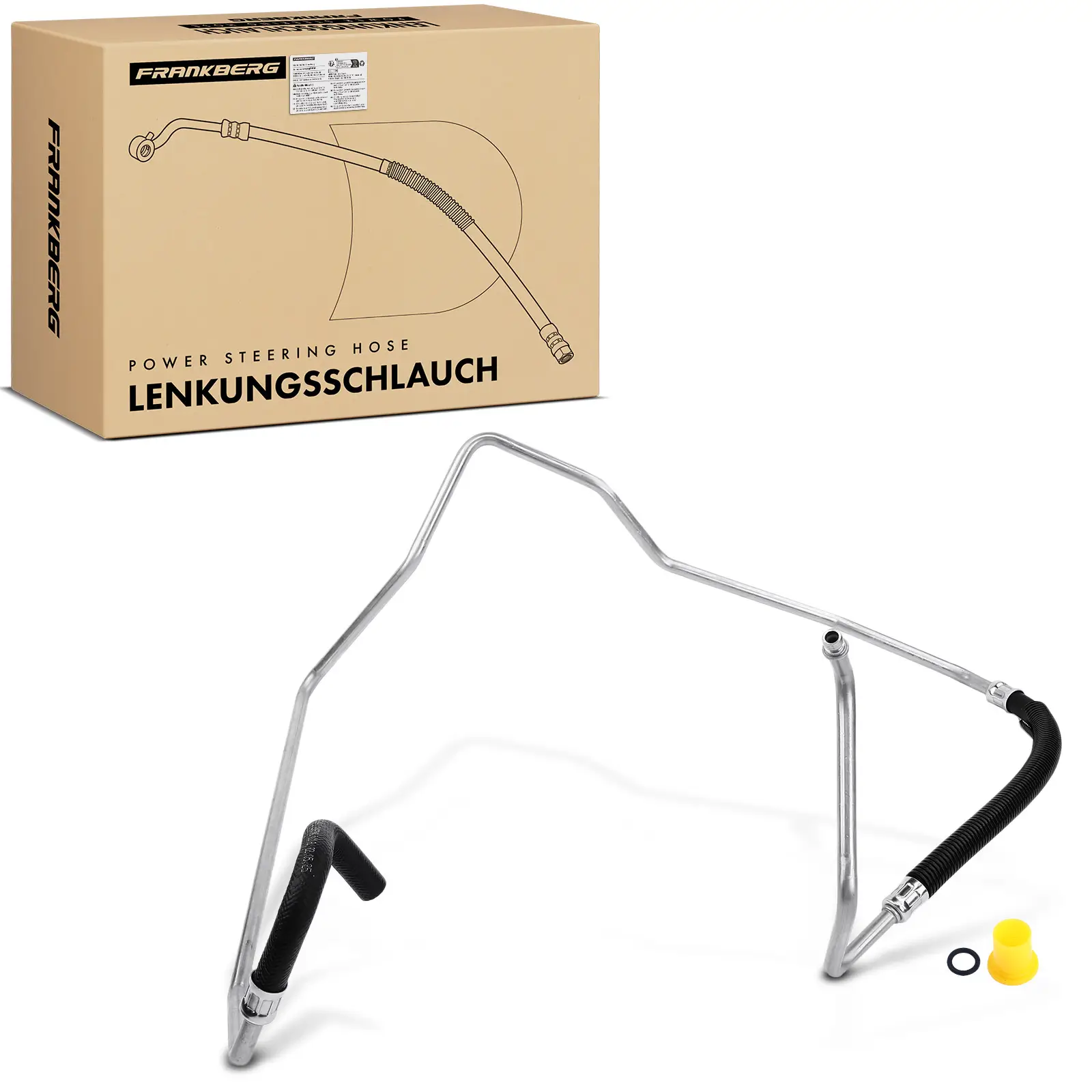 Hydraulikschlauch, Lenkung von Hydraulikpumpe nach Lenkgetriebe Frankberg 5481FB0018099