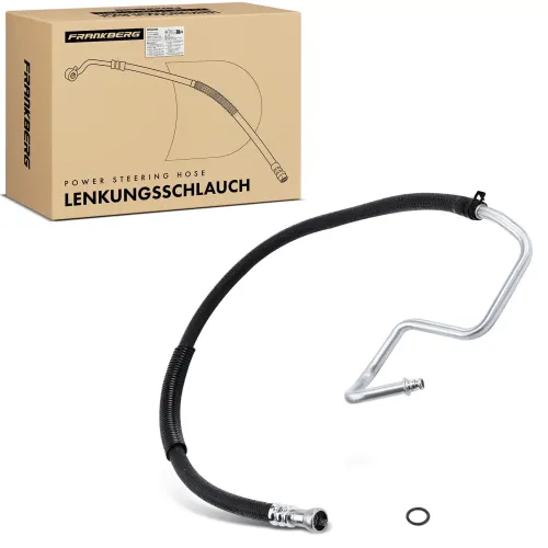 Hydraulikschlauch, Lenkung von Lenkgetriebe nach Kühlrohr Frankberg 5481FB0018106 Bild Hydraulikschlauch, Lenkung von Lenkgetriebe nach Kühlrohr Frankberg 5481FB0018106
