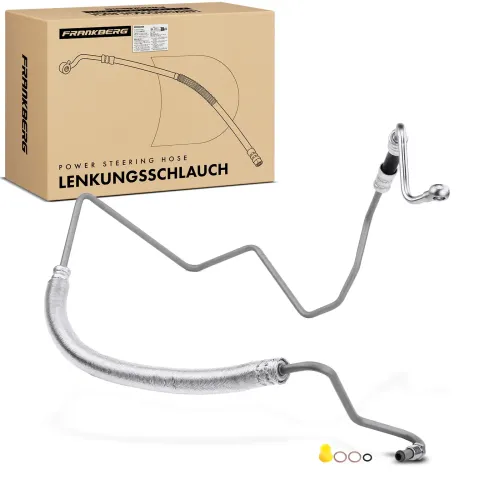 Hydraulikschlauch, Lenkung von Hydraulikpumpe nach Lenkgetriebe Frankberg 5481FB0018107 Bild Hydraulikschlauch, Lenkung von Hydraulikpumpe nach Lenkgetriebe Frankberg 5481FB0018107