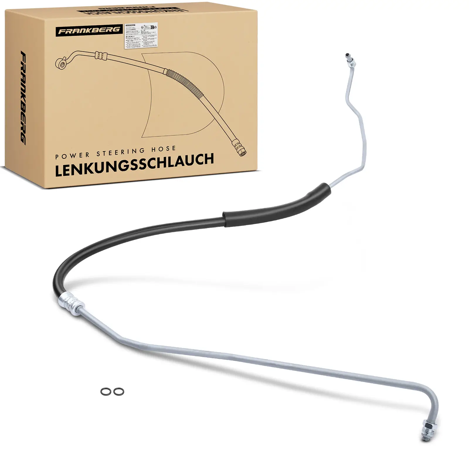 Hydraulikschlauch, Lenkung von Hydraulikpumpe nach Lenkgetriebe Frankberg 5481FB0018111