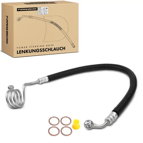 Hydraulikschlauch, Lenkung von Hydraulikpumpe nach Lenkgetriebe Frankberg 5481FB0018120 Bild Hydraulikschlauch, Lenkung von Hydraulikpumpe nach Lenkgetriebe Frankberg 5481FB0018120