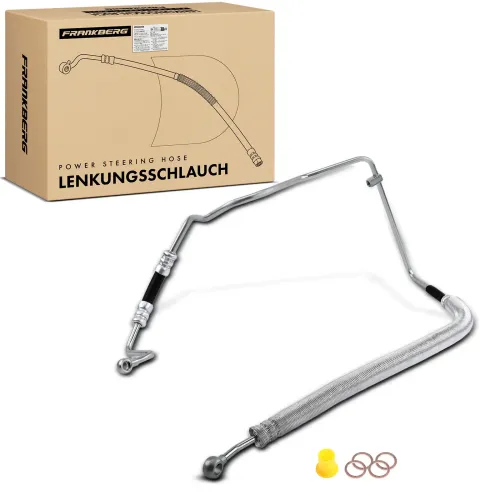 Hydraulikschlauch, Lenkung von Hydraulikpumpe nach Lenkgetriebe Frankberg 5481FB0018129 Bild Hydraulikschlauch, Lenkung von Hydraulikpumpe nach Lenkgetriebe Frankberg 5481FB0018129