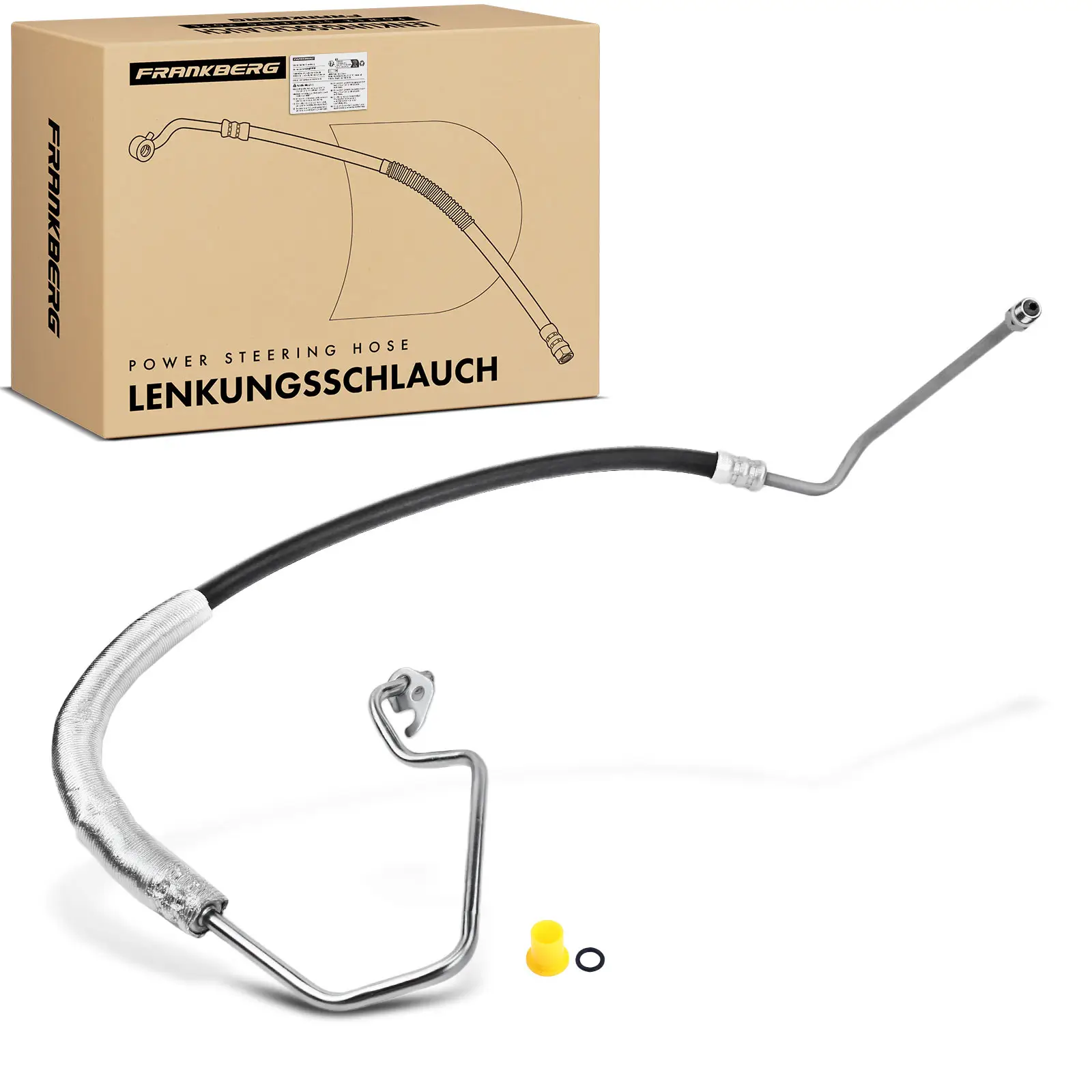 Hydraulikschlauch, Lenkung von Hydraulikpumpe nach Lenkgetriebe Frankberg 5481FB0018132