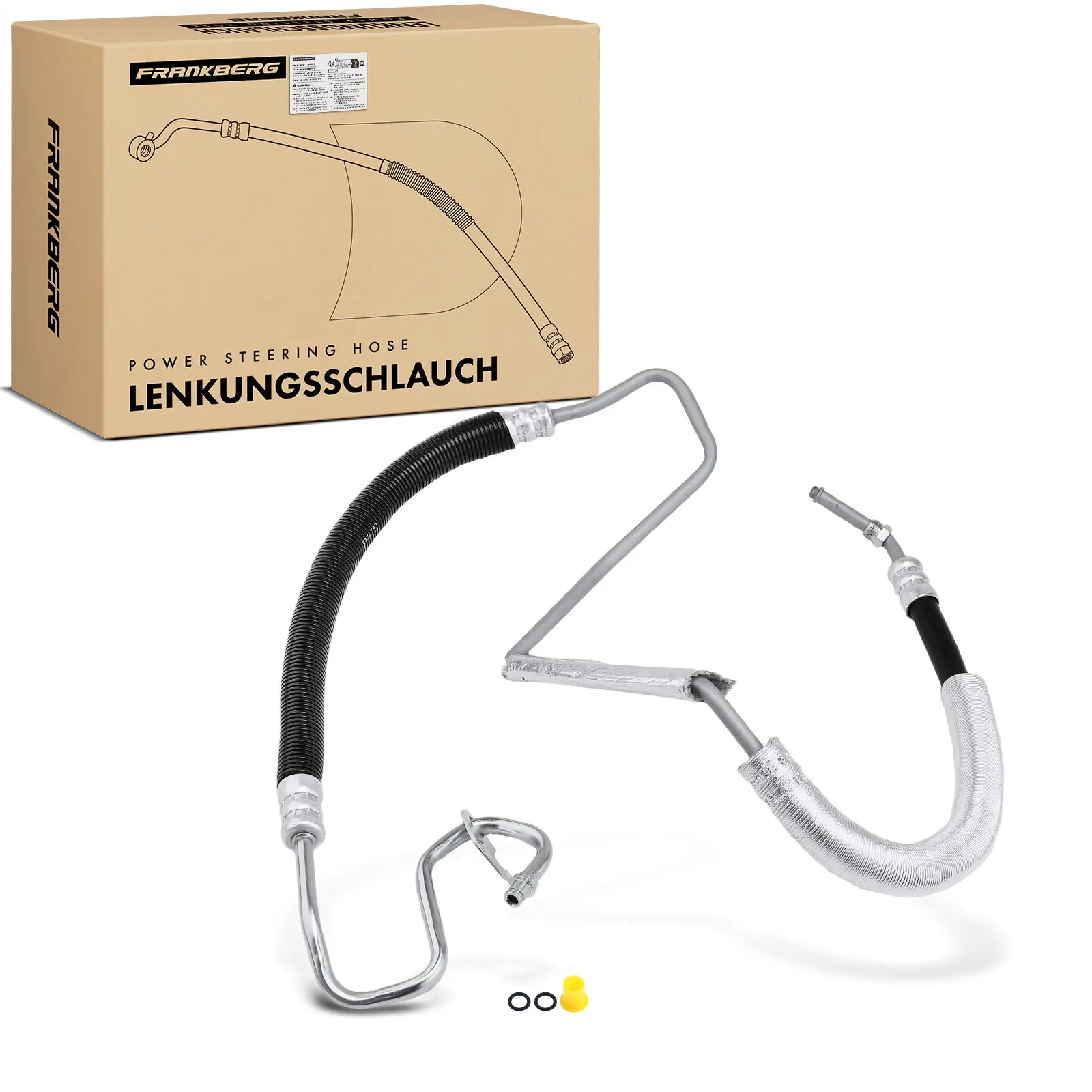 Hydraulikschlauch, Lenkung von Hydraulikpumpe nach Lenkgetriebe Frankberg 5481FB0018136