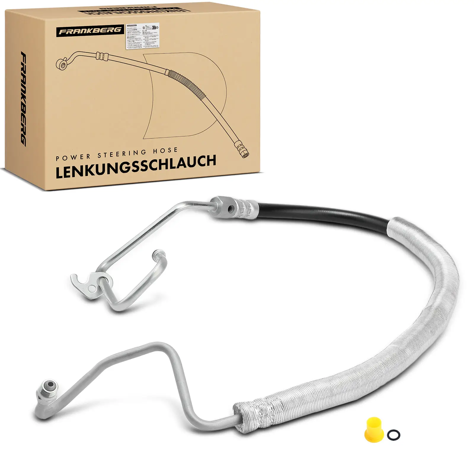 Hydraulikschlauch, Lenkung von Hydraulikpumpe nach Lenkgetriebe Frankberg 5481FB0018138