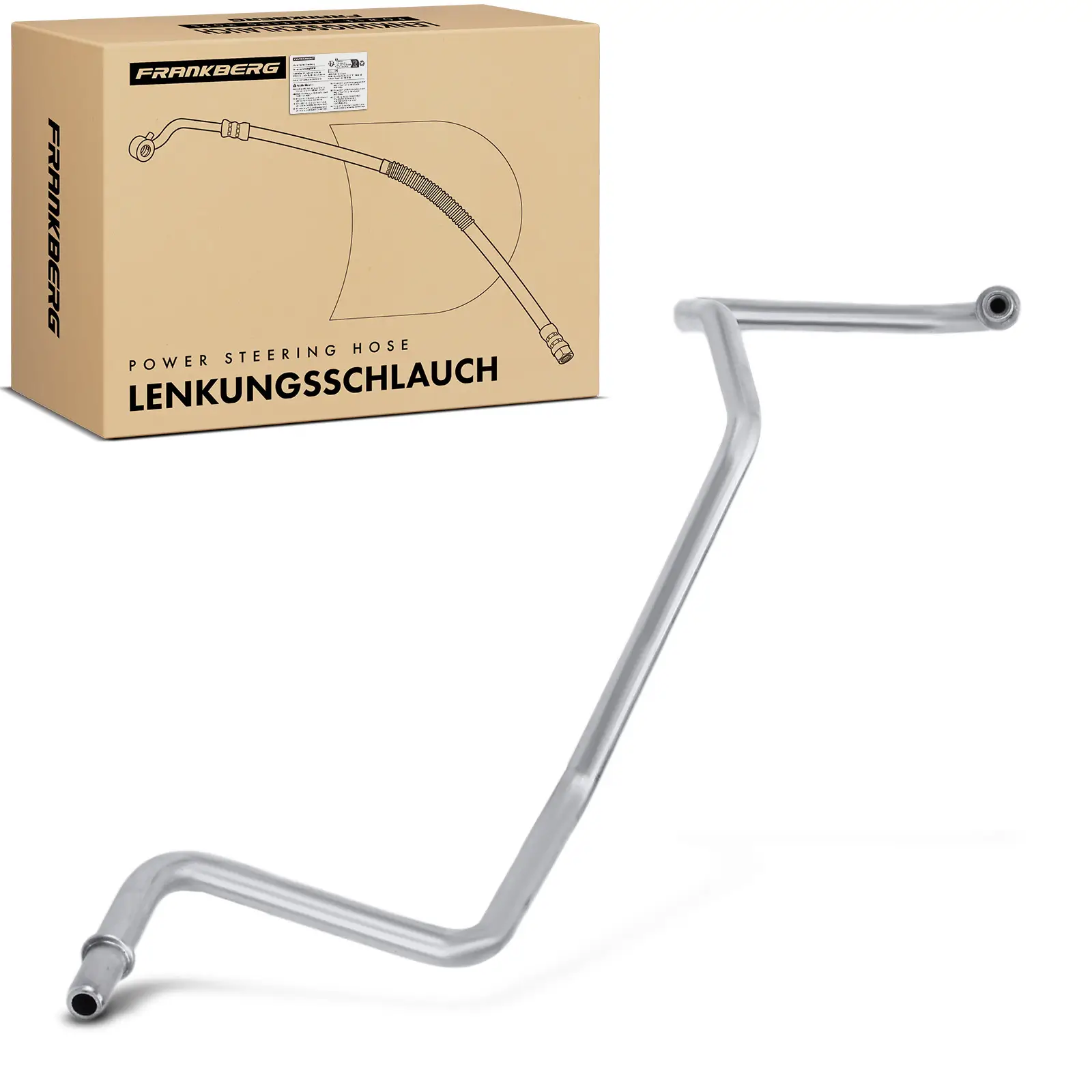 Hydraulikschlauch, Lenkung von Lenkgetriebe nach Ausgleichsbehälter Frankberg 5481FB0018146