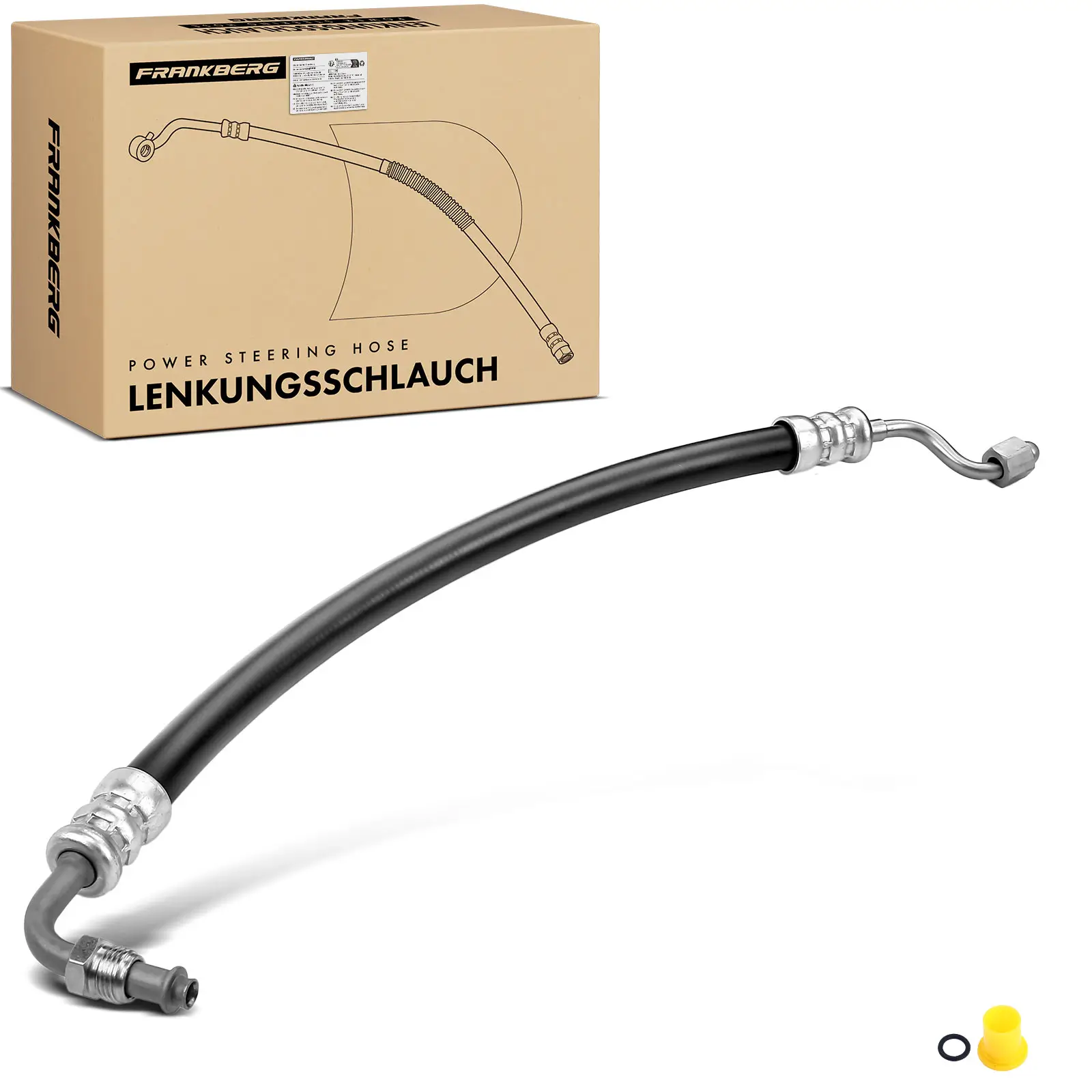 Hydraulikschlauch, Lenkung von Hydraulikpumpe nach Lenkgetriebe Frankberg 5481FB0018150