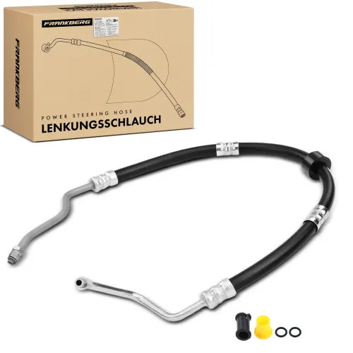 Hydraulikschlauch, Lenkung von Hydraulikpumpe nach Lenkgetriebe Frankberg 5481FB0018158 Bild Hydraulikschlauch, Lenkung von Hydraulikpumpe nach Lenkgetriebe Frankberg 5481FB0018158
