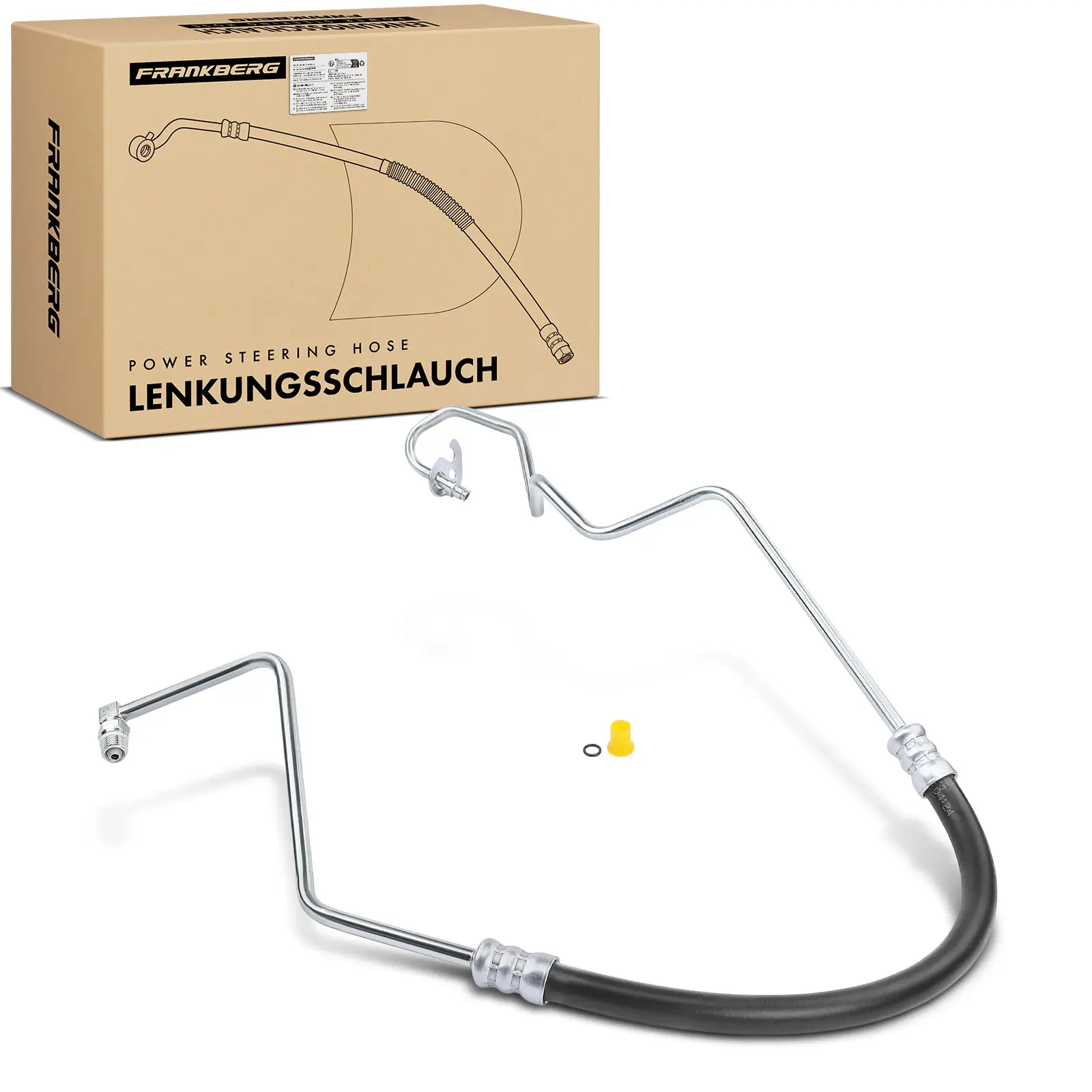 Hydraulikschlauch, Lenkung von Hydraulikpumpe nach Lenkgetriebe Frankberg 5481FB0018164